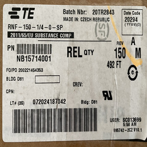 Rnf Sp Te Connectivity Raychem